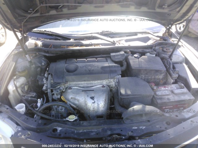 4T1BF3EK0AU088038 - 2010 TOYOTA CAMRY SE/LE/XLE 灰色 照片 10
