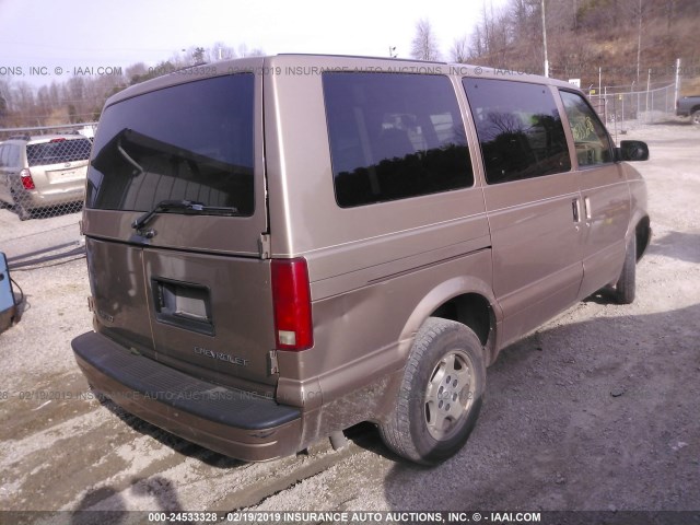 1GNDM19XX5B109886 - 2005 CHEVROLET ASTRO GOLD photo 4