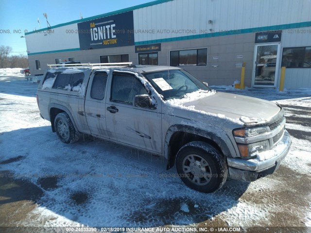 1GCCS19E278199592 - 2007 CHEVROLET COLORADO SILVER photo 1