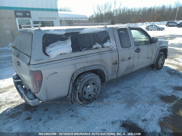 1GCCS19E278199592 - 2007 CHEVROLET COLORADO SILVER photo 4