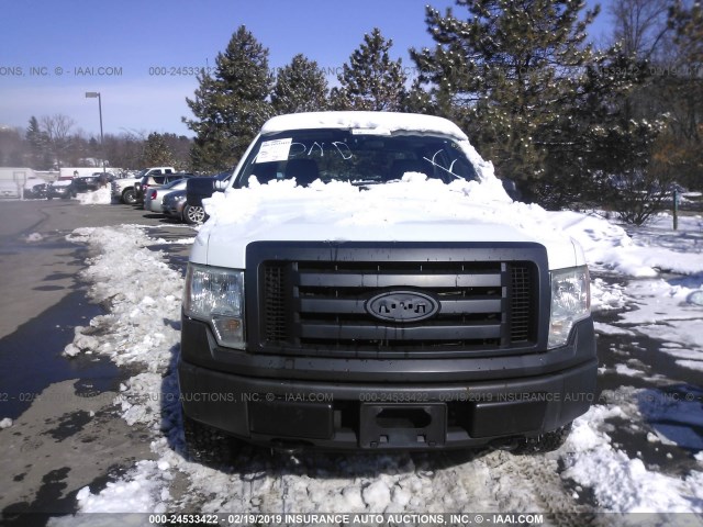 1FTPX14VX9FA28632 - 2009 FORD F150 SUPER CAB WHITE photo 6