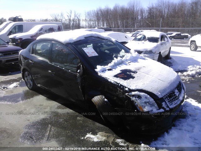 3N1AB61E08L756229 - 2008 NISSAN SENTRA 2.0/2.0S/2.0SL BLACK photo 1