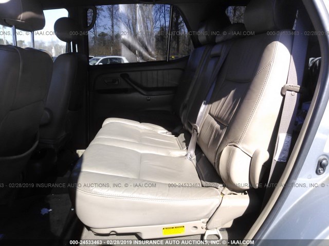 5TDBT48A81S053659 - 2001 TOYOTA SEQUOIA LIMITED TAN photo 8