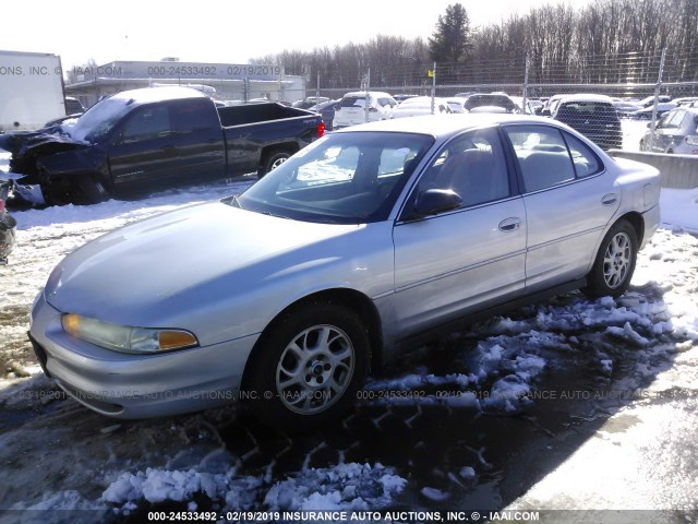 1G3WH52H42F273218 - 2002 OLDSMOBILE INTRIGUE GX SILVER photo 2