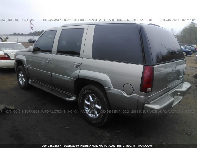 1GYEK13R7XR411931 - 1999 CADILLAC ESCALADE GRAY photo 3