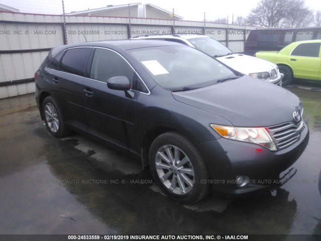 4T3ZA3BB2AU030893 - 2010 TOYOTA VENZA GRAY photo 1