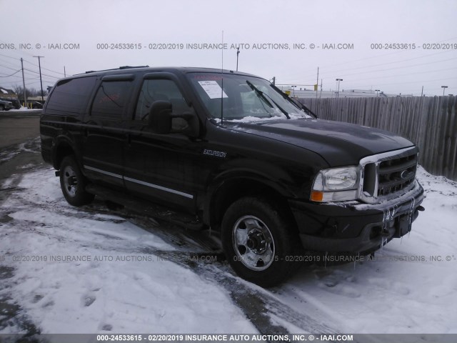 1FMSU43PX3ED06154 - 2003 FORD EXCURSION LIMITED BLACK photo 1