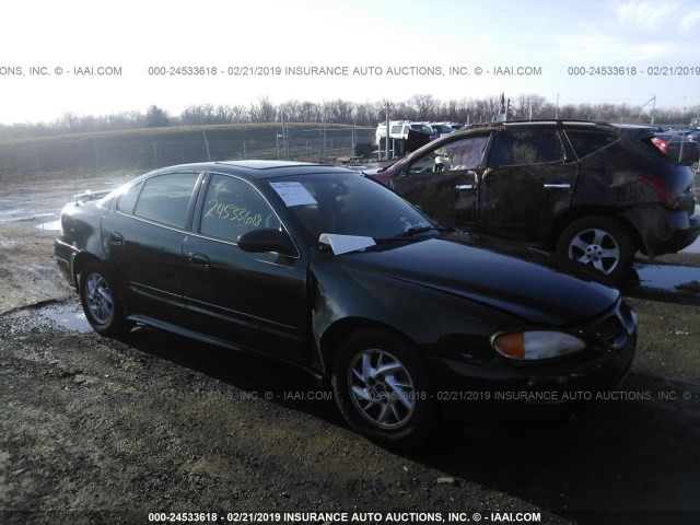 1G2NF52E83C303190 - 2003 PONTIAC GRAND AM SE1 GREEN photo 1