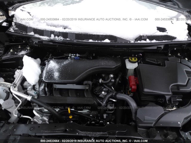 JN1BJ1CR7KW310607 - 2019 NISSAN ROGUE BLACK photo 10