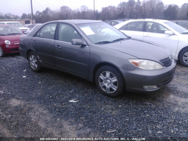 4T1BE30K83U701827 - 2003 TOYOTA CAMRY LE/XLE/SE GRAY photo 1