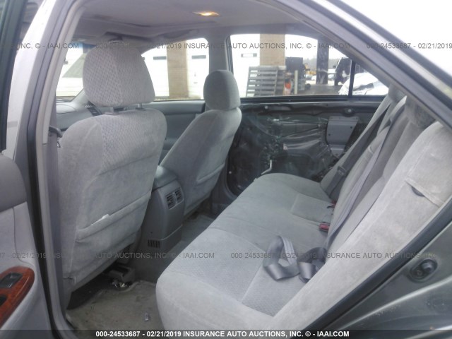 4T1BE30K83U701827 - 2003 TOYOTA CAMRY LE/XLE/SE GRAY photo 8