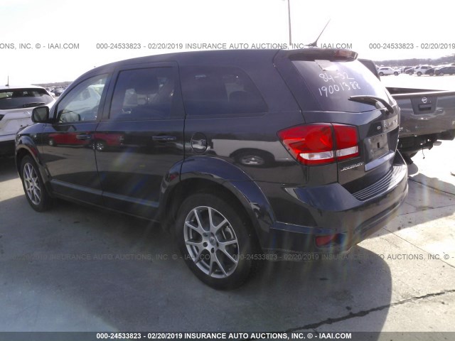 3C4PDCEG5JT346401 - 2018 DODGE JOURNEY GT GRAY photo 3