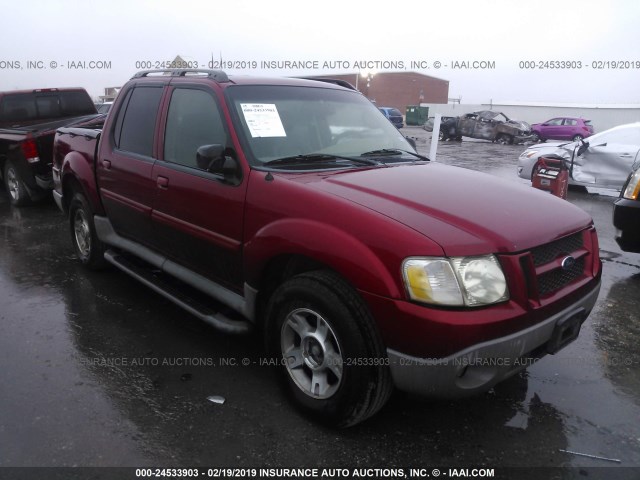 1FMZU67E83UB48972 - 2003 FORD EXPLORER SPORT TR  RED photo 1