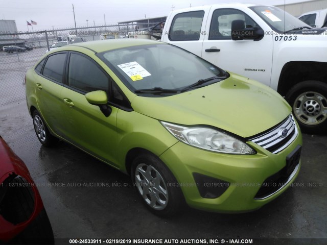 3FADP4BJ0CM180632 - 2012 FORD FIESTA SE GREEN photo 1