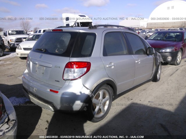 JS2YB413475100926 - 2007 SUZUKI SX4 SILVER photo 4