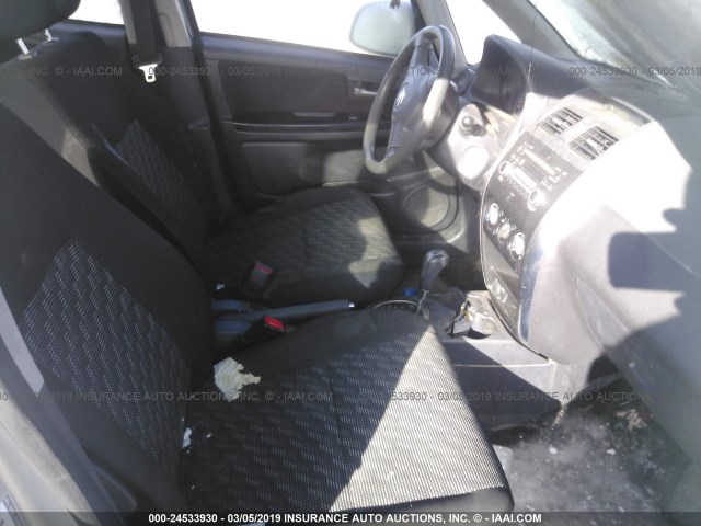 JS2YB413475100926 - 2007 SUZUKI SX4 SILVER photo 5