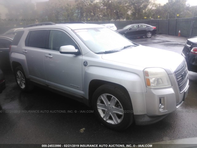 2CTFLDEY4A6386992 - 2010 GMC TERRAIN SLE SILVER photo 1