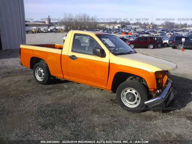 1GCCS149178136493 - 2007 CHEVROLET COLORADO ORANGE photo 1