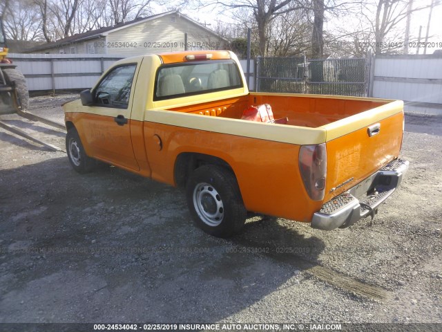 1GCCS149178136493 - 2007 CHEVROLET COLORADO ORANGE photo 3