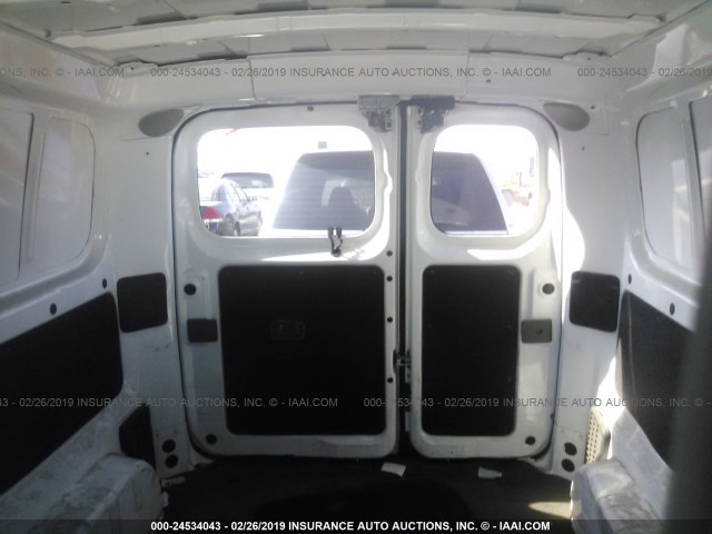 3N63M0ZN6GK692345 - 2016 CHEVROLET CITY EXPRESS LT WHITE photo 8