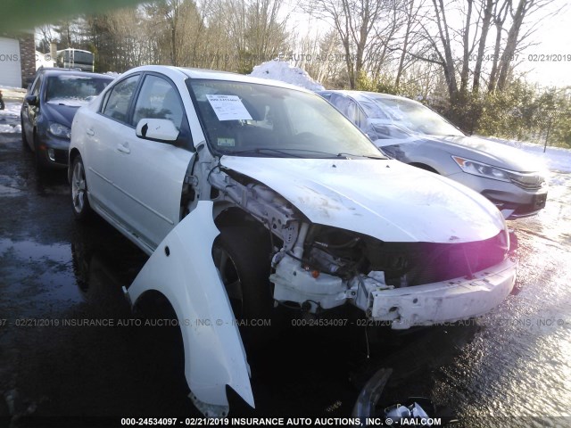 JM1BK324X61408559 - 2006 MAZDA 3 S WHITE photo 1