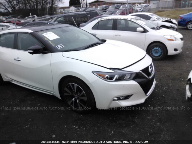 1N4AA6AP5JC360001 - 2018 NISSAN MAXIMA 3.5S/SV/SL/SR/PLAT WHITE photo 5