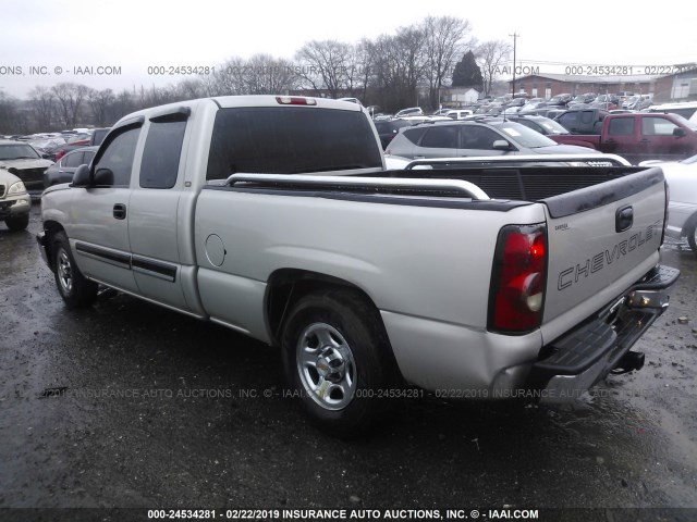 1GCEC19V74Z239578 - 2004 CHEVROLET SILVERADO C1500 GRAY photo 3