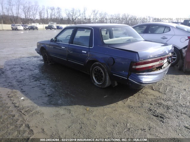 1G4AG5547S6502458 - 1995 BUICK CENTURY SPECIAL BLUE photo 3