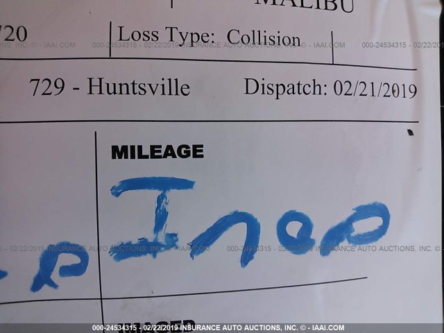 1G1ZC5E08CF100720 - 2012 CHEVROLET MALIBU 1LT შავი ფოტო 7