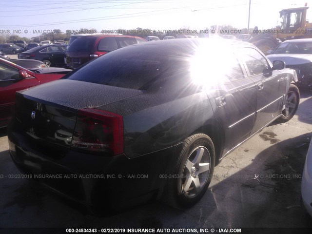 2B3KA43G86H305418 - 2006 DODGE CHARGER SE/SXT BLACK photo 4