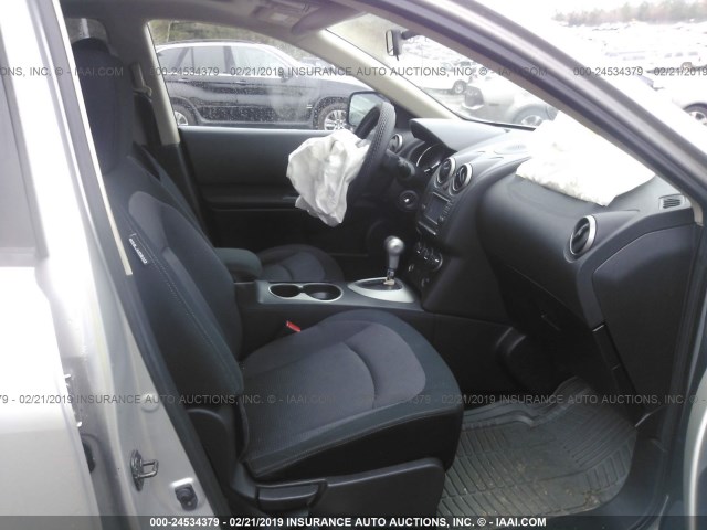 JN8AS5MT1BW563563 - 2011 NISSAN ROGUE S/SV/KROM SILVER photo 5