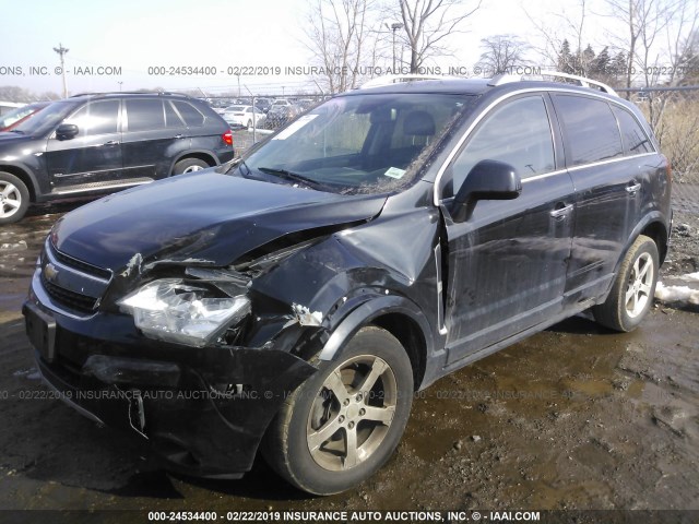 3GNFL4E57CS583457 - 2012 CHEVROLET CAPTIVA SPORT/LTZ GRAY photo 2