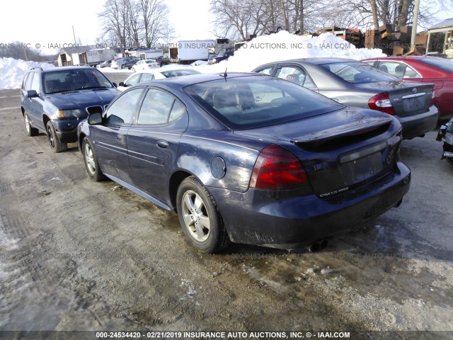 2G2WP552171175678 - 2007 PONTIAC GRAND PRIX BLUE photo 3