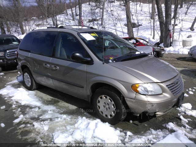 1C4GJ45333B138677 - 2003 CHRYSLER VOYAGER LX GOLD photo 1