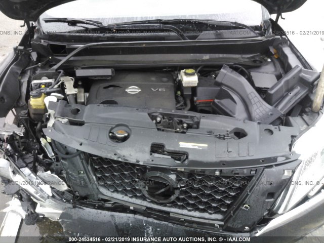 5N1AR2MN1EC717567 - 2014 NISSAN PATHFINDER S/SV/SL/PLATINUM BLACK photo 10