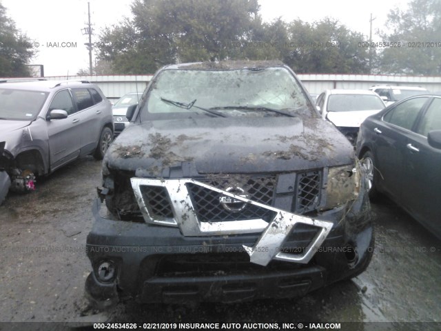 1N6AD0ER6JN713244 - 2018 NISSAN FRONTIER S/SV/SL/PRO-4X BLACK photo 6