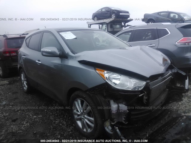 KM8JU3ACXBU314605 - 2011 HYUNDAI TUCSON GLS/LIMITED 银色 照片 1