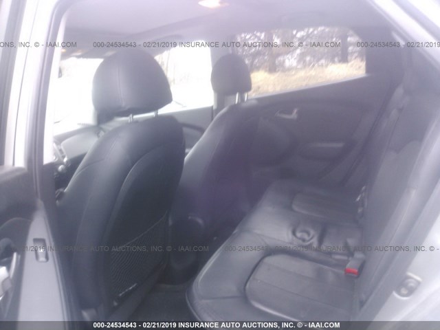 KM8JU3ACXBU314605 - 2011 HYUNDAI TUCSON GLS/LIMITED 银色 照片 8