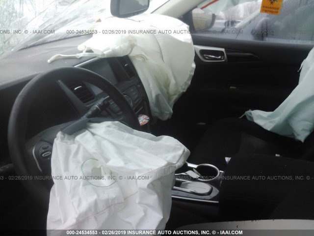 5N1DR2MN3HC610103 - 2017 NISSAN PATHFINDER S/SV/SL/PLATINUM GRAY photo 5