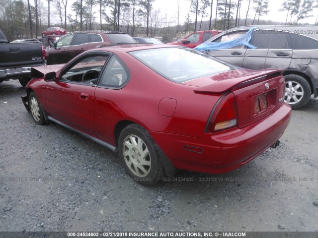 JHMBB2256SC003377 - 1995 HONDA PRELUDE SI/SR RED photo 3