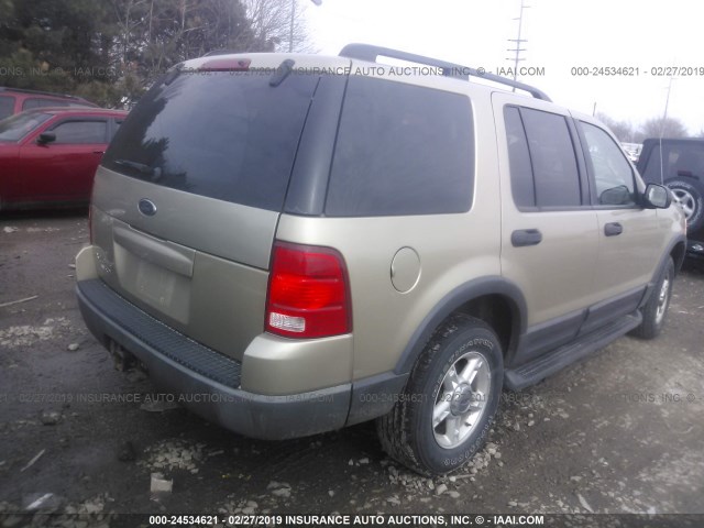 1FMZU73K03UB48126 - 2003 FORD EXPLORER XLT/XLT SPORT/NBX Qızıl foto 4