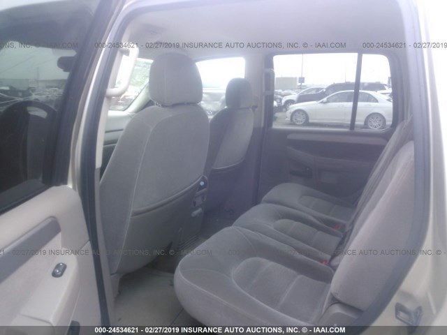 1FMZU73K03UB48126 - 2003 FORD EXPLORER XLT/XLT SPORT/NBX Qızıl foto 8