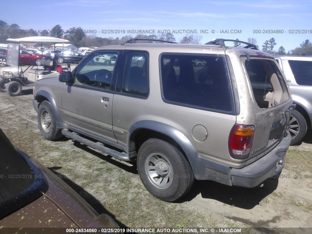 1FMYU60X4YUA31825 - 2000 FORD EXPLORER SPORT BEIGE photo 3