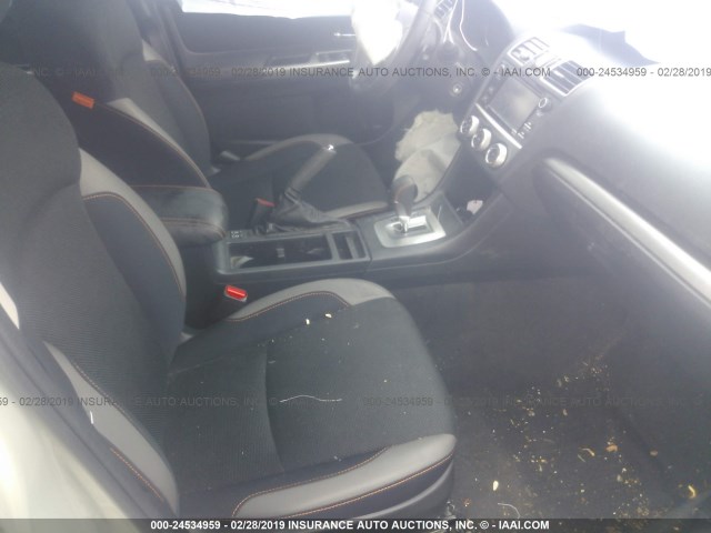 JF2GPABC0GH333786 - 2016 SUBARU CROSSTREK PREMIUM თაფლისფერი ფოტო 5