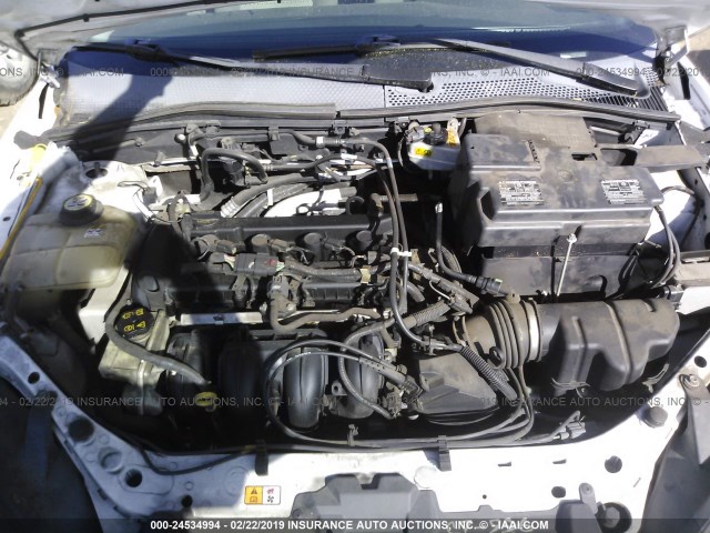 1FAHP34N67W345763 - 2007 FORD FOCUS ZX4/S/SE/SES 白色 照片 10