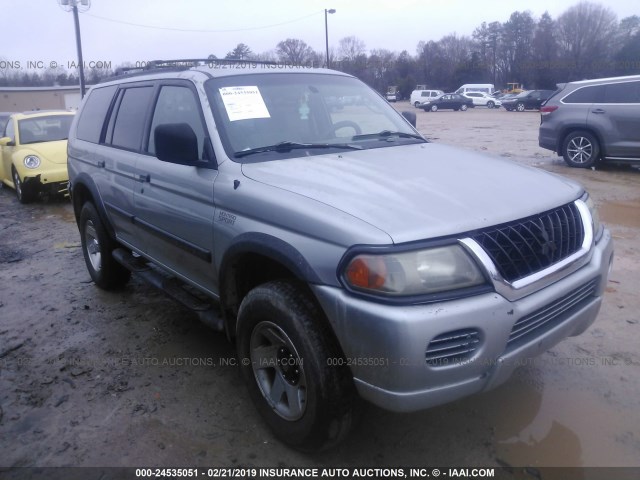 JA4LS31H1YP006383 - 2000 MITSUBISHI MONTERO SPORT LS/SPORT XLS GRAY photo 1