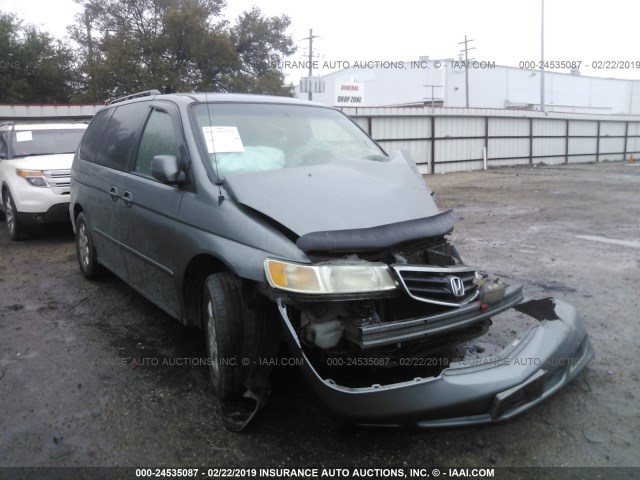 2HKRL18942H500269 - 2002 HONDA ODYSSEY EXL GRAY photo 1