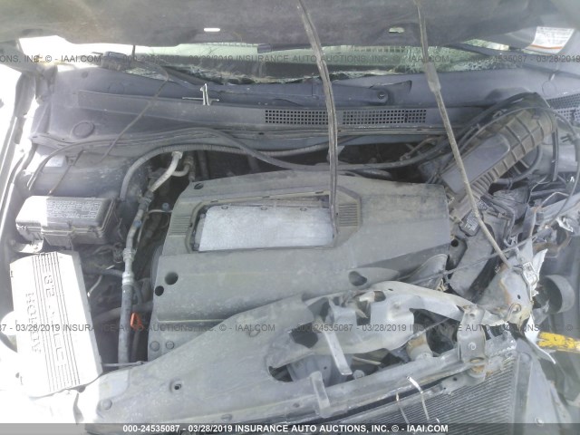 2HKRL18942H500269 - 2002 HONDA ODYSSEY EXL GRAY photo 10