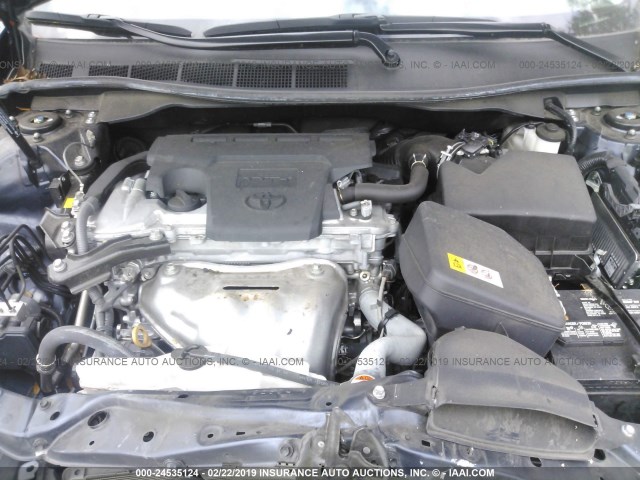 4T1BF1FK5HU775044 - 2017 TOYOTA CAMRY LE/XLE/SE/XSE Dark Blue photo 10