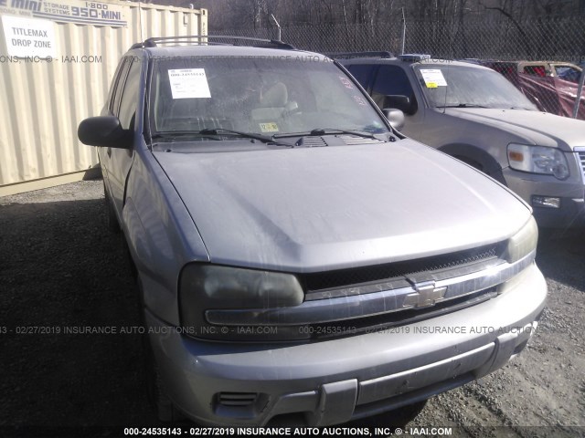 1GNDT13S072218585 - 2007 CHEVROLET TRAILBLAZER LS/LT SILVER photo 6